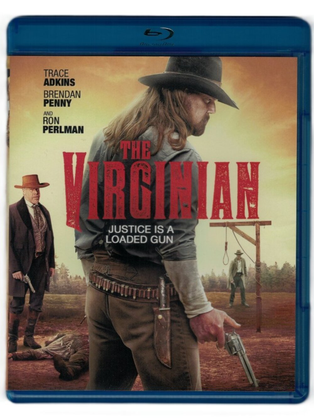 The Virginian (Blu-ray) 2013 Trace Adkins, Ron Perlman, Victoria Pratt NEW